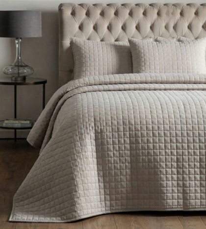 Taupe Bedspread Set